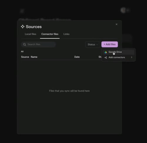Perplexity connector files
